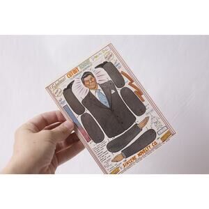 Rare Uncut 1982 Ronald Reagan Dancing Paper Doll by Sincere ~ 260514-WH 1367